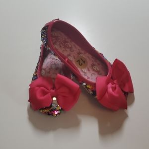 Jojo Siwa 🌈 sequin flats 12 girls